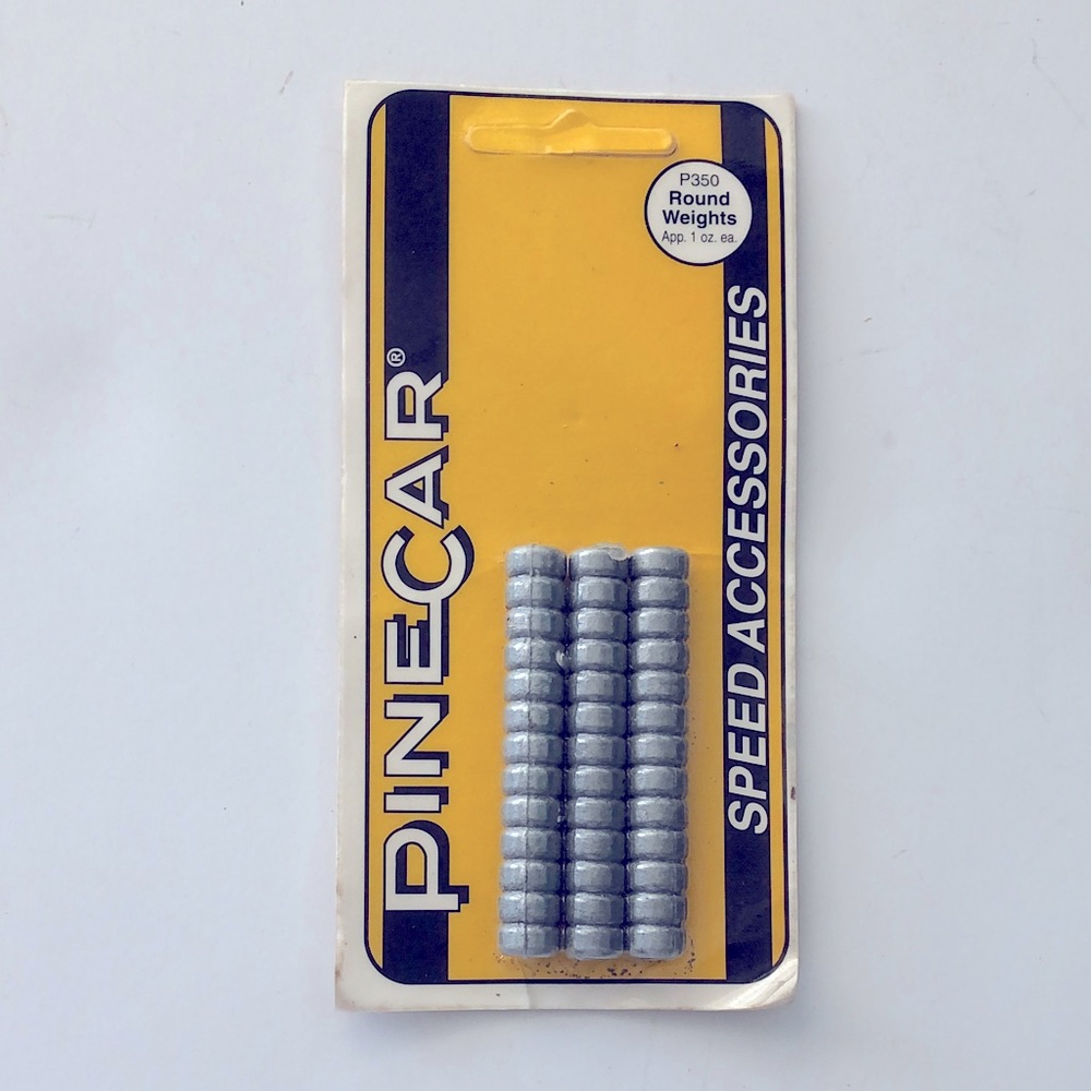 Silver Round Wheel Weights - Pack